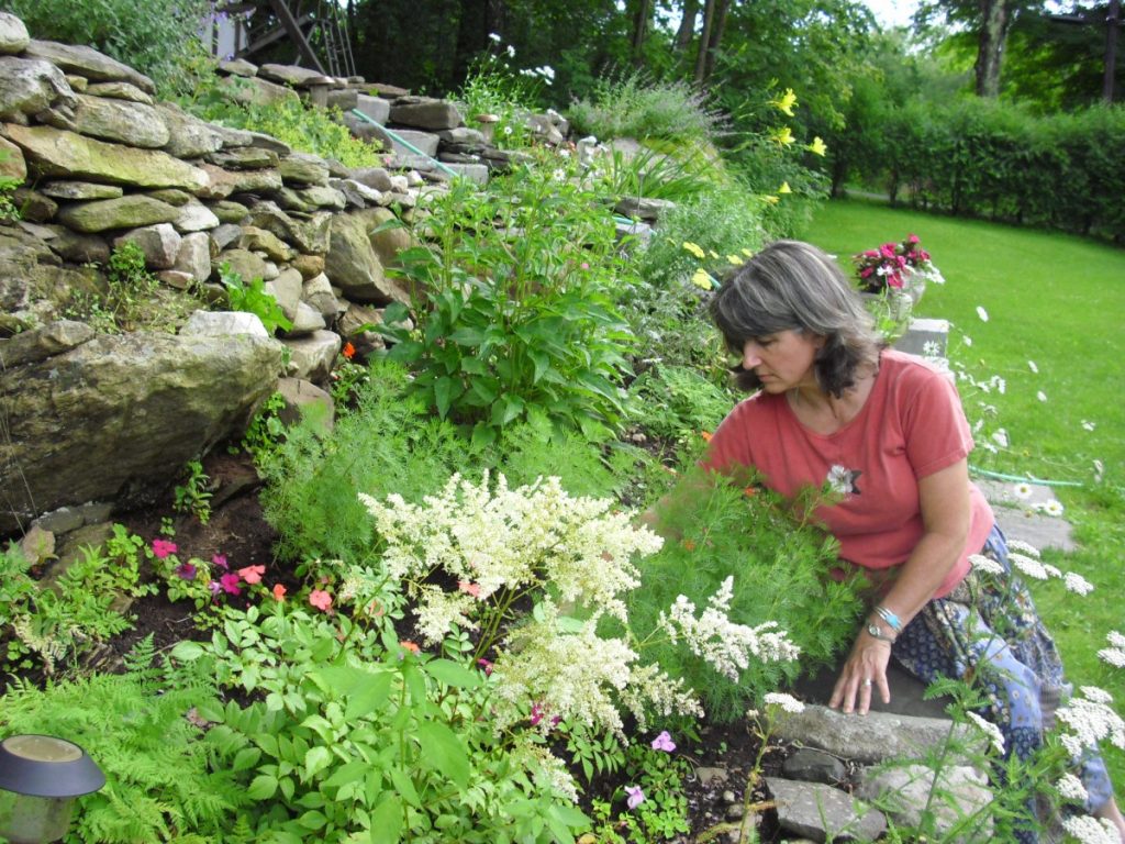 Herb gardening is an experience in real aromatherapy