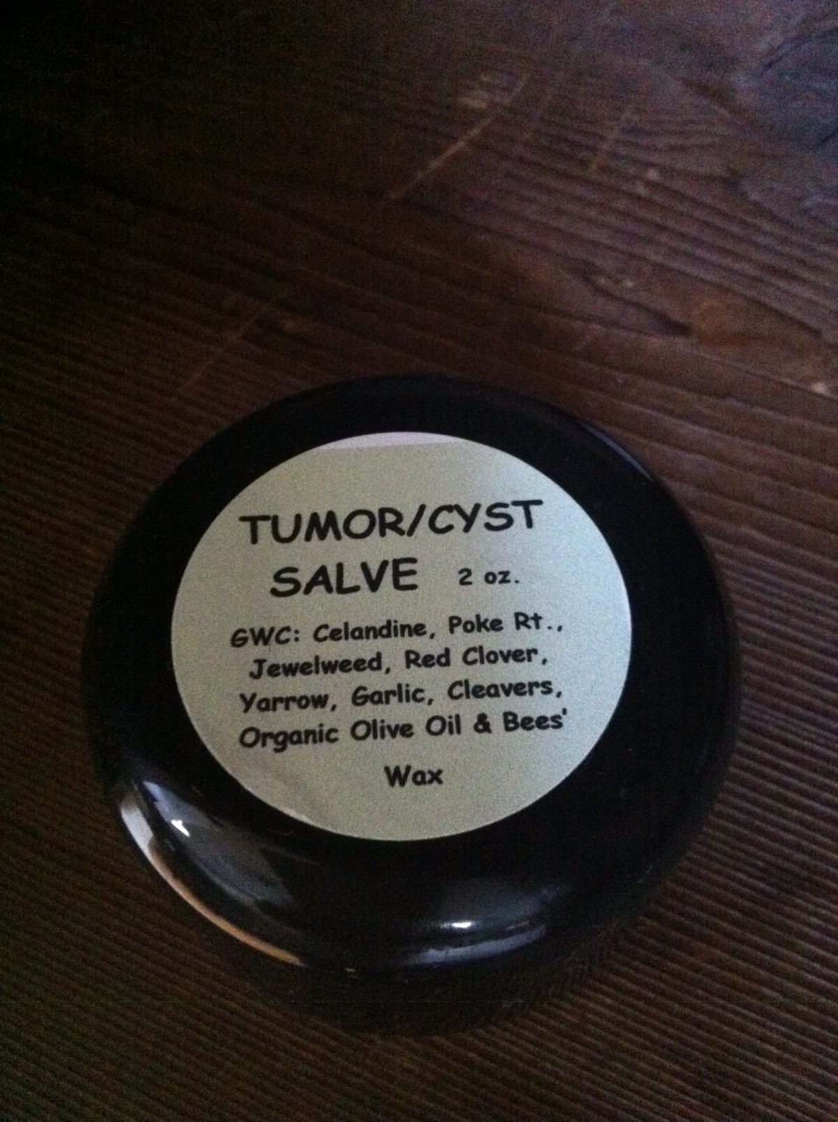 Tumor – Cyst Salve